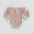 Snuggle Hunny Organic Long Sleeve Bodysuit | Rose Stripe
