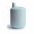 Mushie Silicone Sippy Cup | Powder Blue