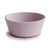 Mushie Round Silicone Bowl | Soft Lilac