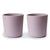 Mushie Plastic Cups | Soft Lilac (Set of 2)
