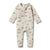 Wilson & Frenchy Organic Zipsuit with Feet | Bonjour