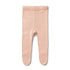 Wilson & Frenchy Knitted Legging's with Feet | Rose