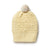 Wilson & Frenchy Knitted Spot Hat | Pastel Yellow