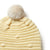 Wilson & Frenchy Knitted Spot Hat | Pastel Yellow