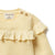 Wilson & Frenchy Knitted Ruffle Jumper | Pastel Yellow