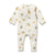 Wilson & Frenchy Organic Zipsuit with Feet | Lovely Lemons