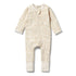 Wilson & Frenchy Organic Zipsuit with Feet | Little Garden