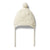 Wilson & Frenchy Knitted Cable Bonnet with Pom Pom Detail | Gardenia