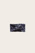 Jamie Kay Organic Cotton Fine Rib Headband | Blueberry Floral